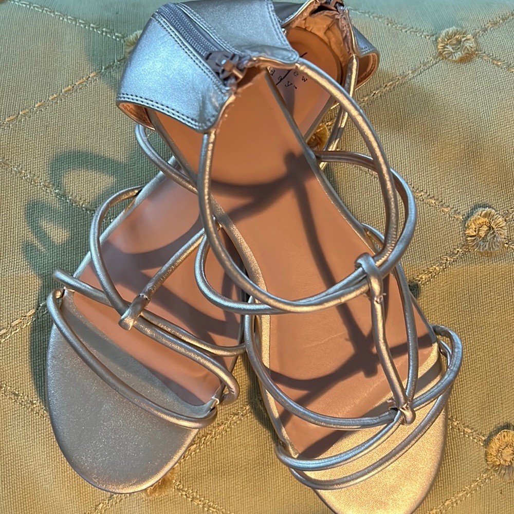 a new day ladies gold sandals